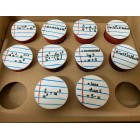 Algebra Fondant Cupcake